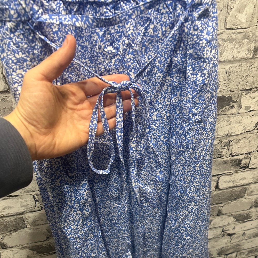 NWT J. Crew Blue Midi Dress Size 6 - Picture 7 of 15